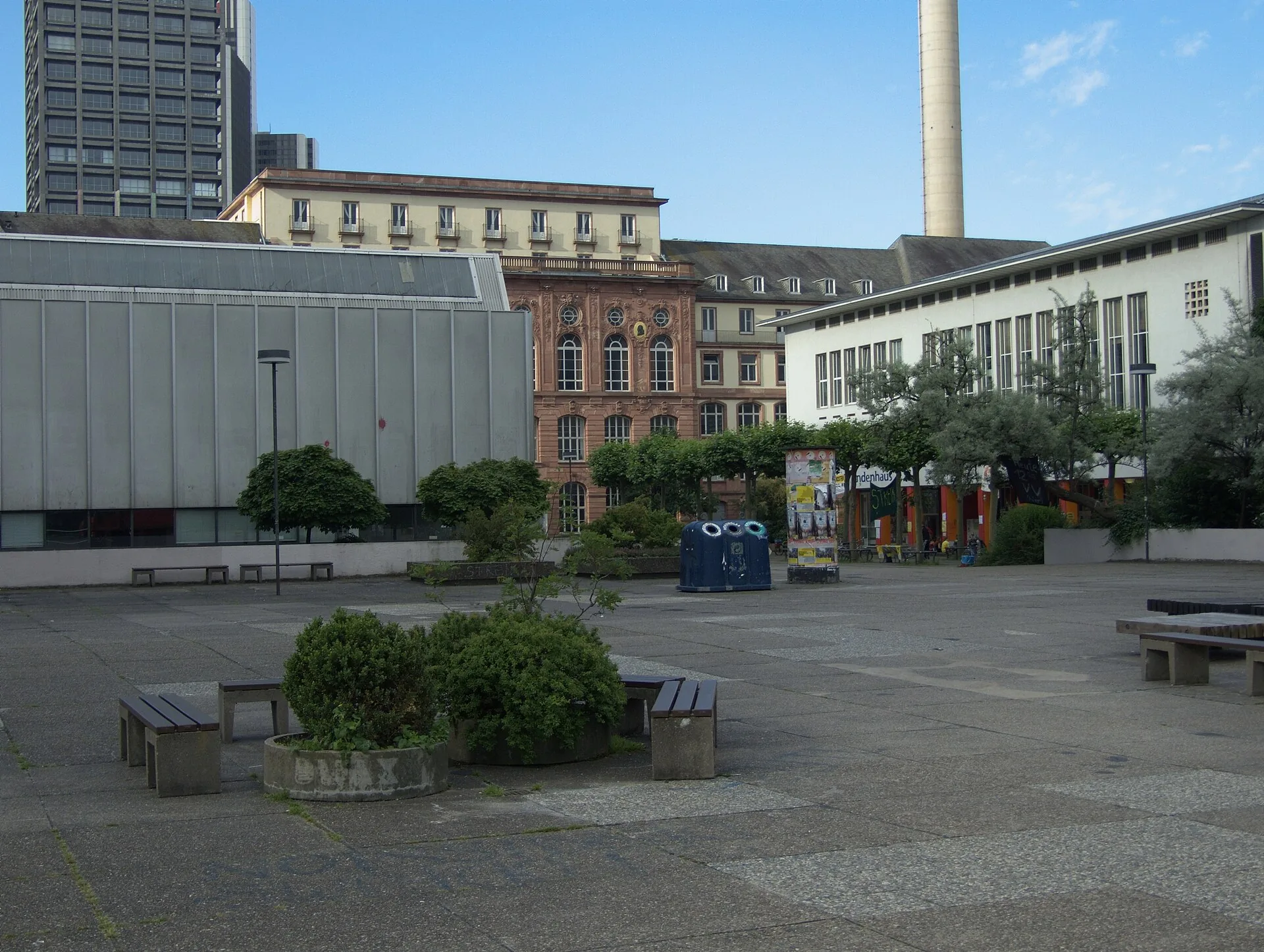 Goethe Universität Frankfurt am Main kampüs veya Frankfurt am Main şehir görseli