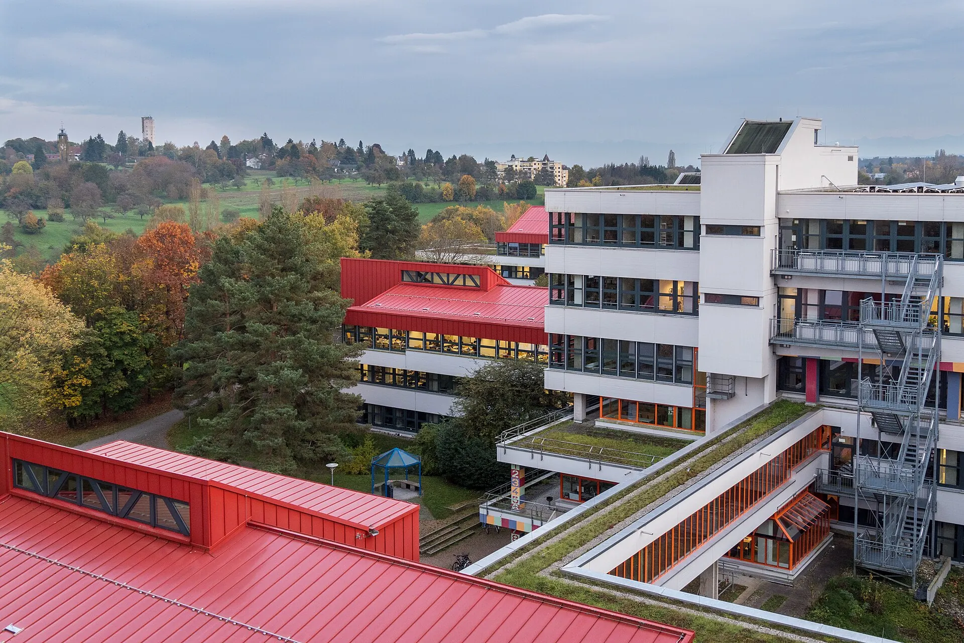 Universität Konstanz kampüs veya Konstanz şehir görseli